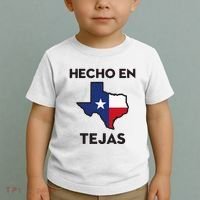 Texan Mexican Roots Hecho En Tejas Mexico Texas American Toddler T-Shirt thumb 2