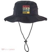 This Mom Runs On Love And Skiing Skier Snow Jet Ski Cool Gift Bucket Hat thumb 0