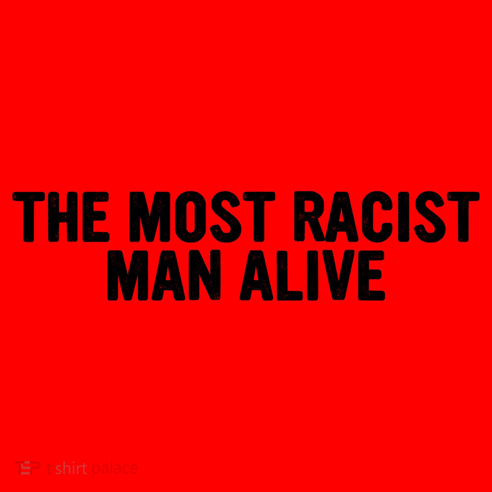 The Most Racist Man Alive Apparel Santa Hat