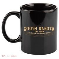 The Mount Rushmore State South Dakota 11oz C Handle Ceramic Mug thumb 2
