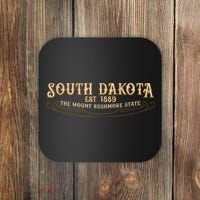 The Mount Rushmore State South Dakota Coaster thumb 0