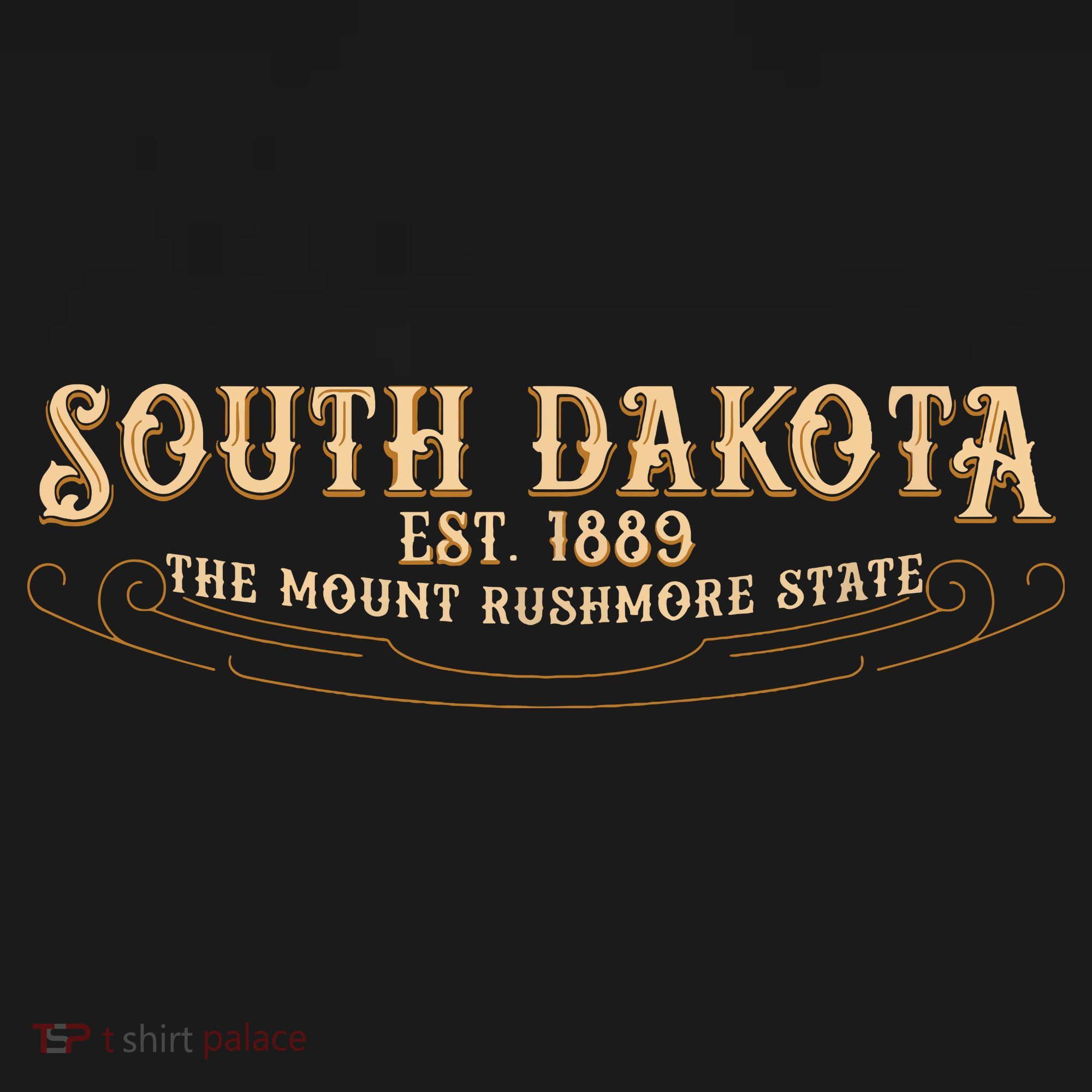 The Mount Rushmore State South Dakota Ornament