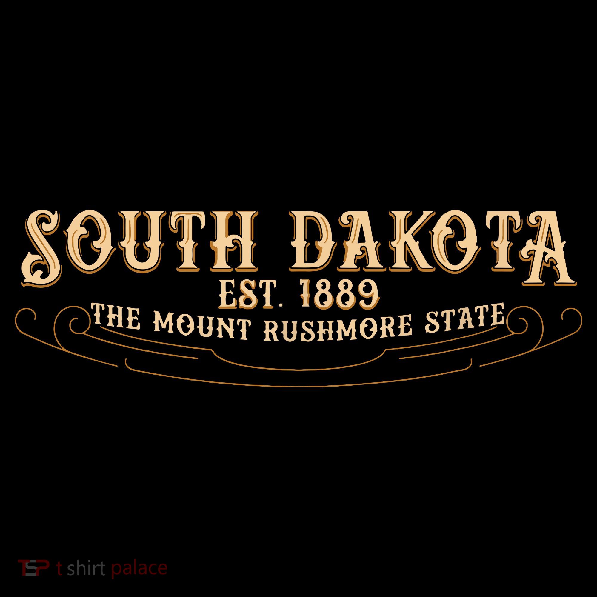 The Mount Rushmore State South Dakota Baby Bodysuit