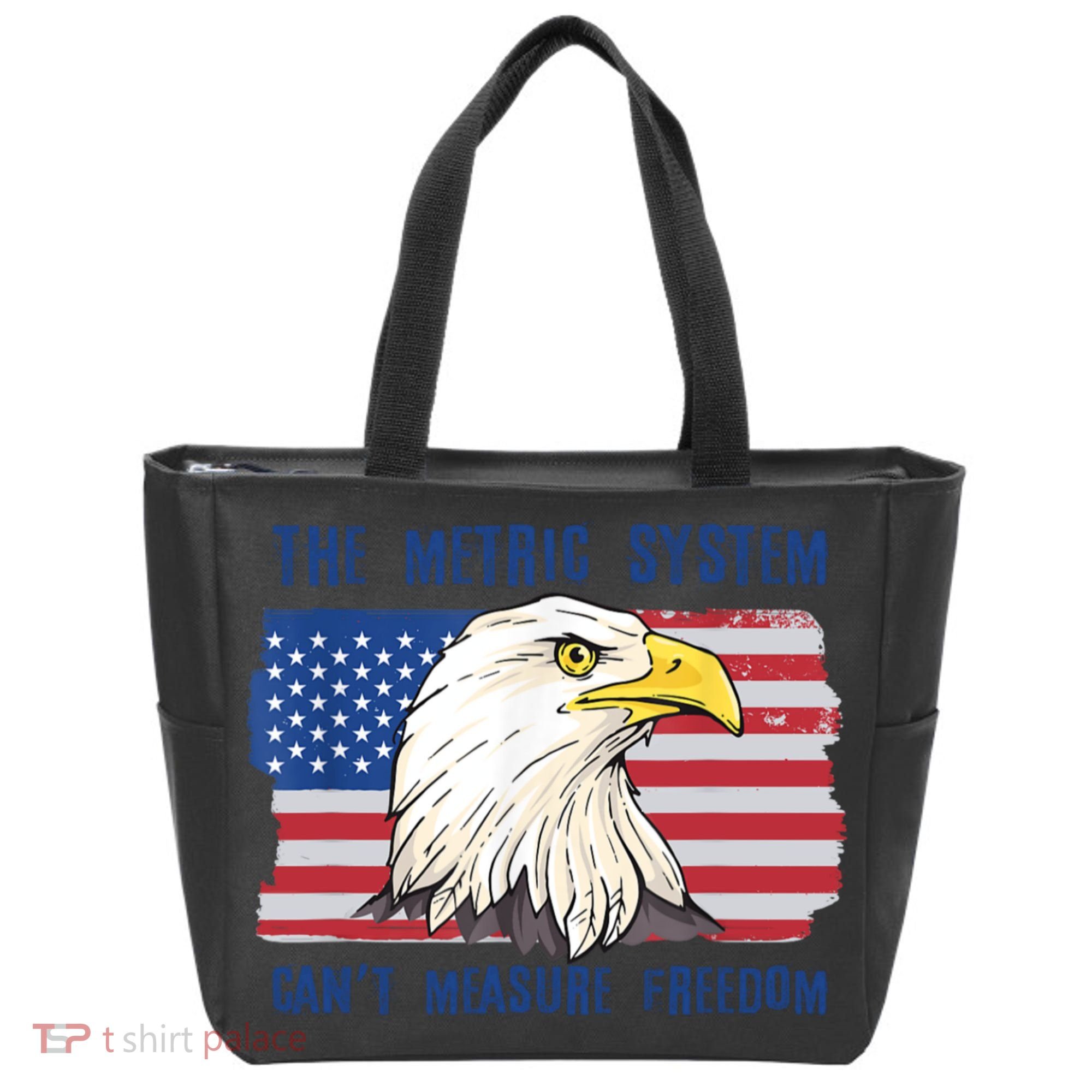 The Metric System Cant Measure Freedom 4th Of July Tote Bag