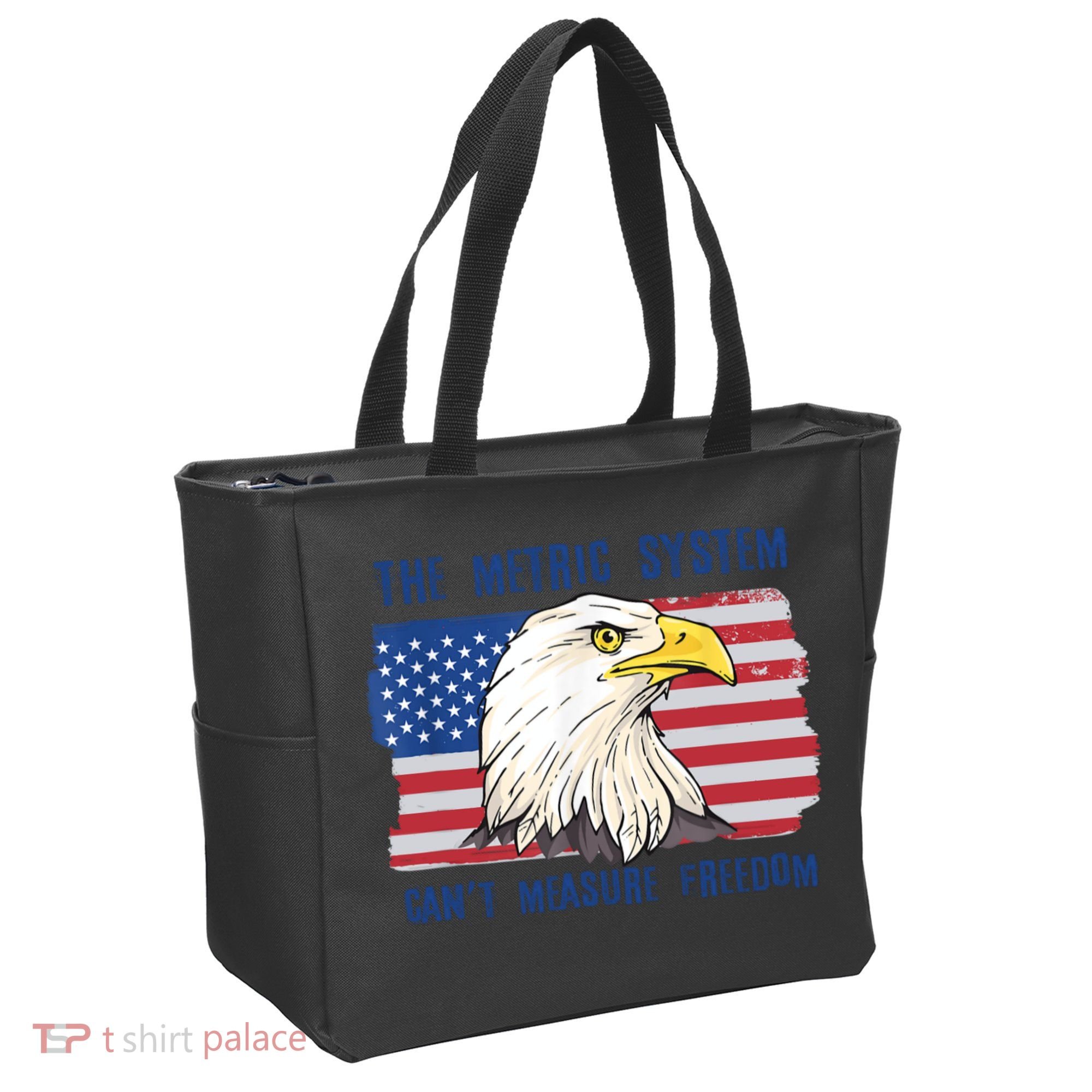 The Metric System Cant Measure Freedom 4th Of July Tote Bag