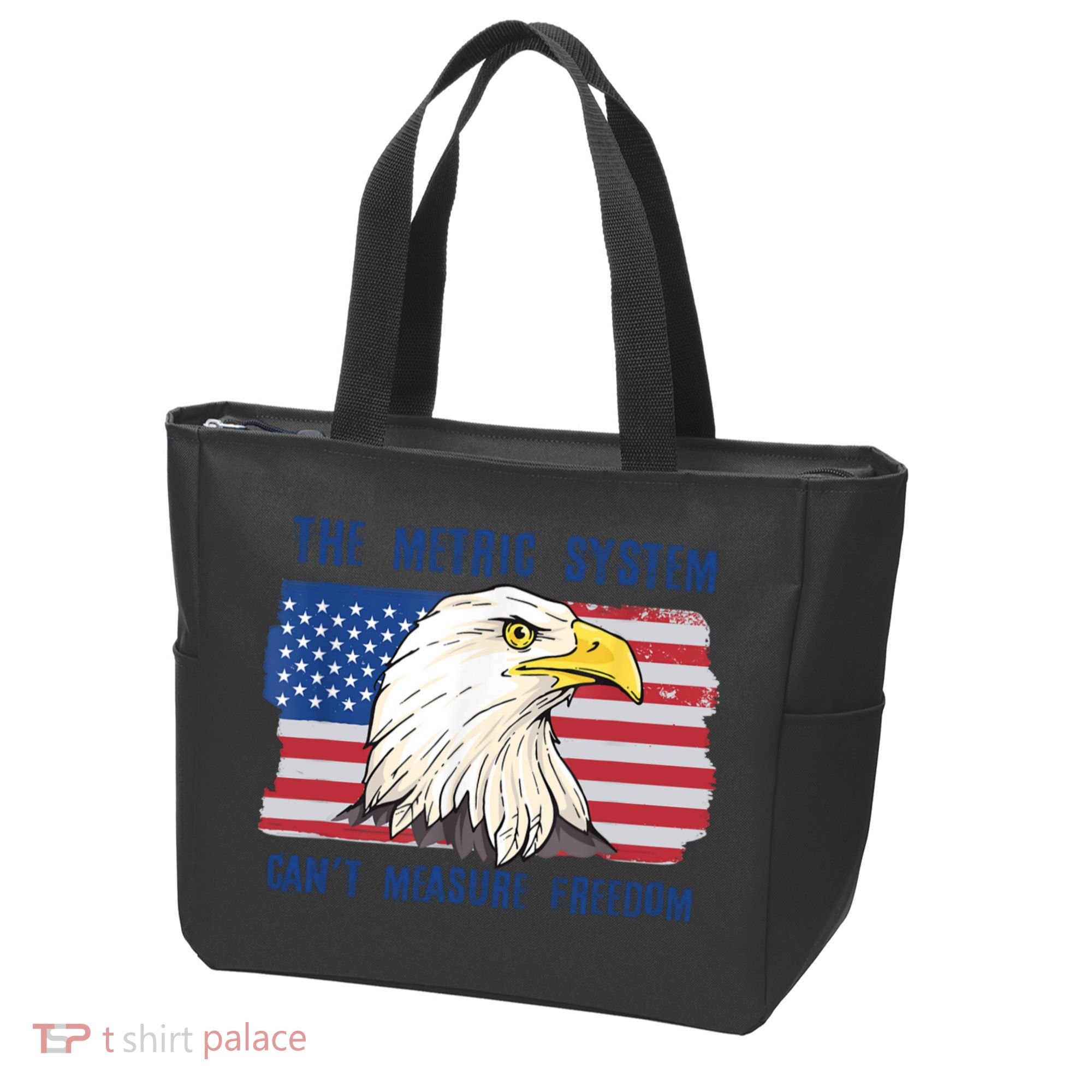 The Metric System Cant Measure Freedom 4th Of July Tote Bag