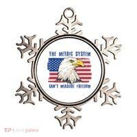 The Metric System Cant Measure Freedom 4th Of July Ornament thumb 0