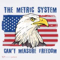 The Metric System Cant Measure Freedom 4th Of July Women's Tank Top thumb 5