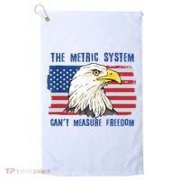 The Metric System Cant Measure Freedom 4th Of July Golf Towel thumb 0