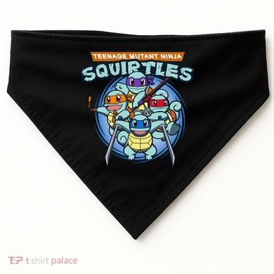 Teenage Mutant Squirtles USA-Made Doggie Bandana