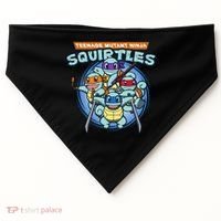 Teenage Mutant Squirtles USA-Made Doggie Bandana thumb 0