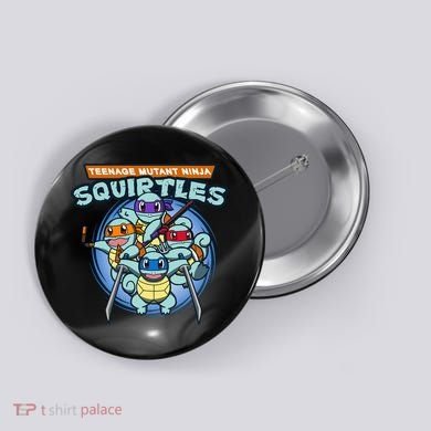 Teenage Mutant Squirtles Button