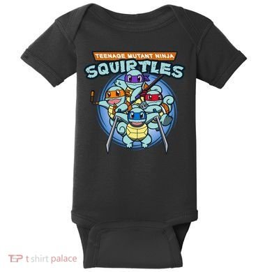 Teenage Mutant Squirtles Baby Bodysuit