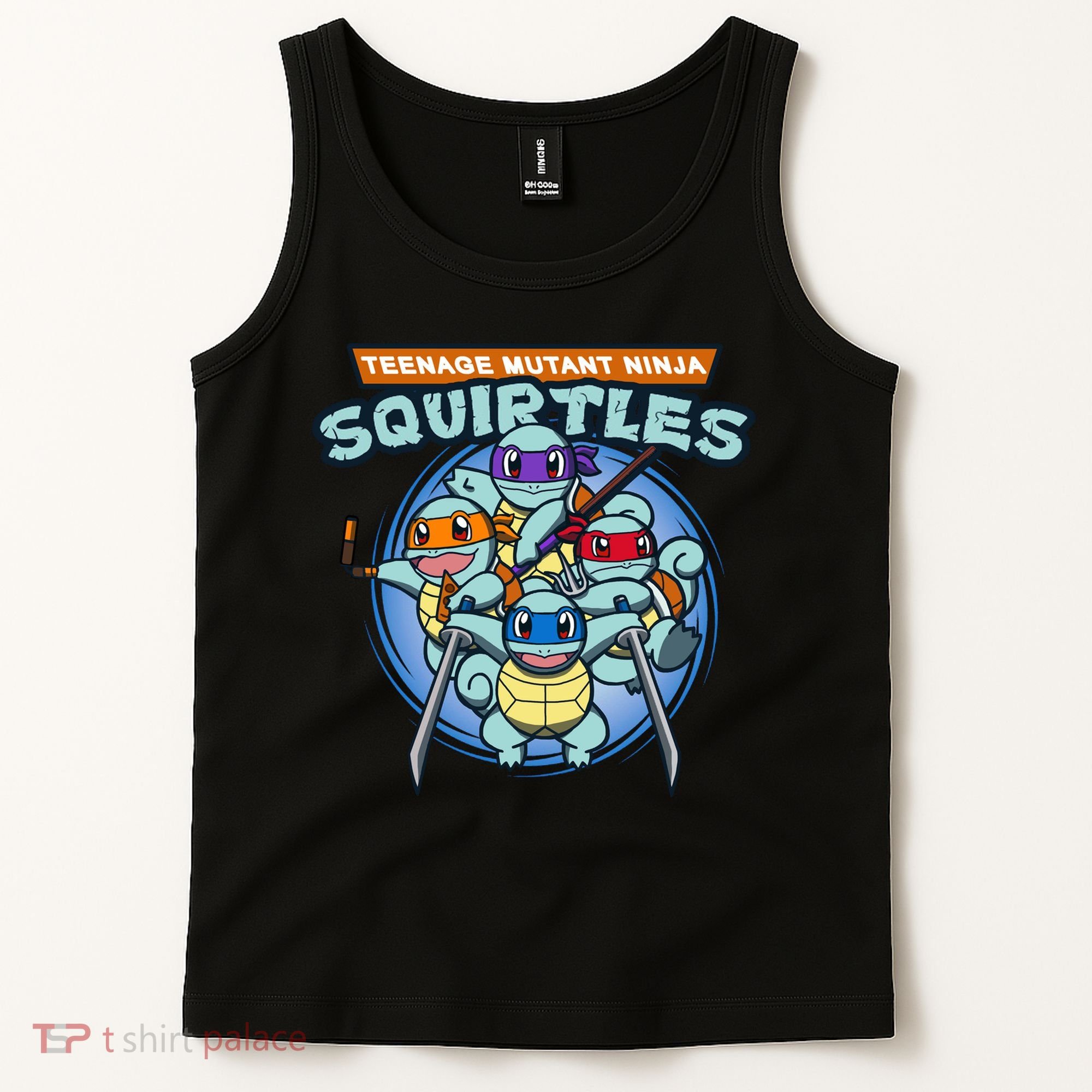 Teenage Mutant Squirtles Tank Top