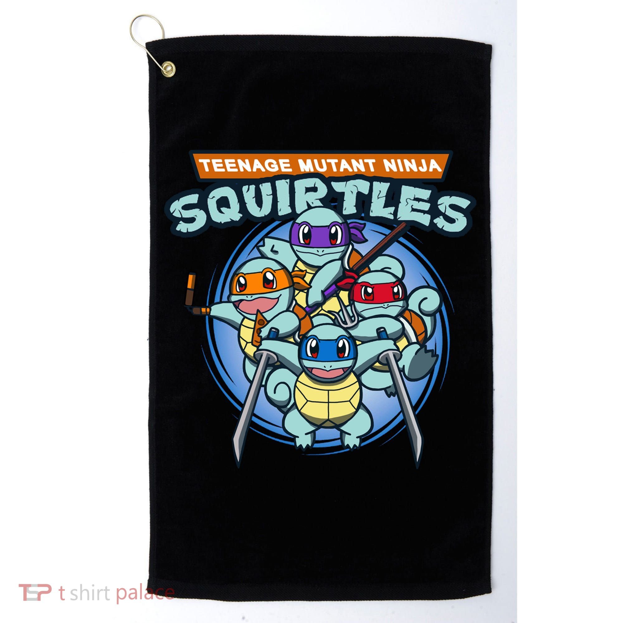 Teenage Mutant Squirtles Golf Towel