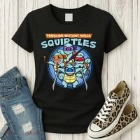 Teenage Mutant Squirtles Women's T-Shirt thumb 3