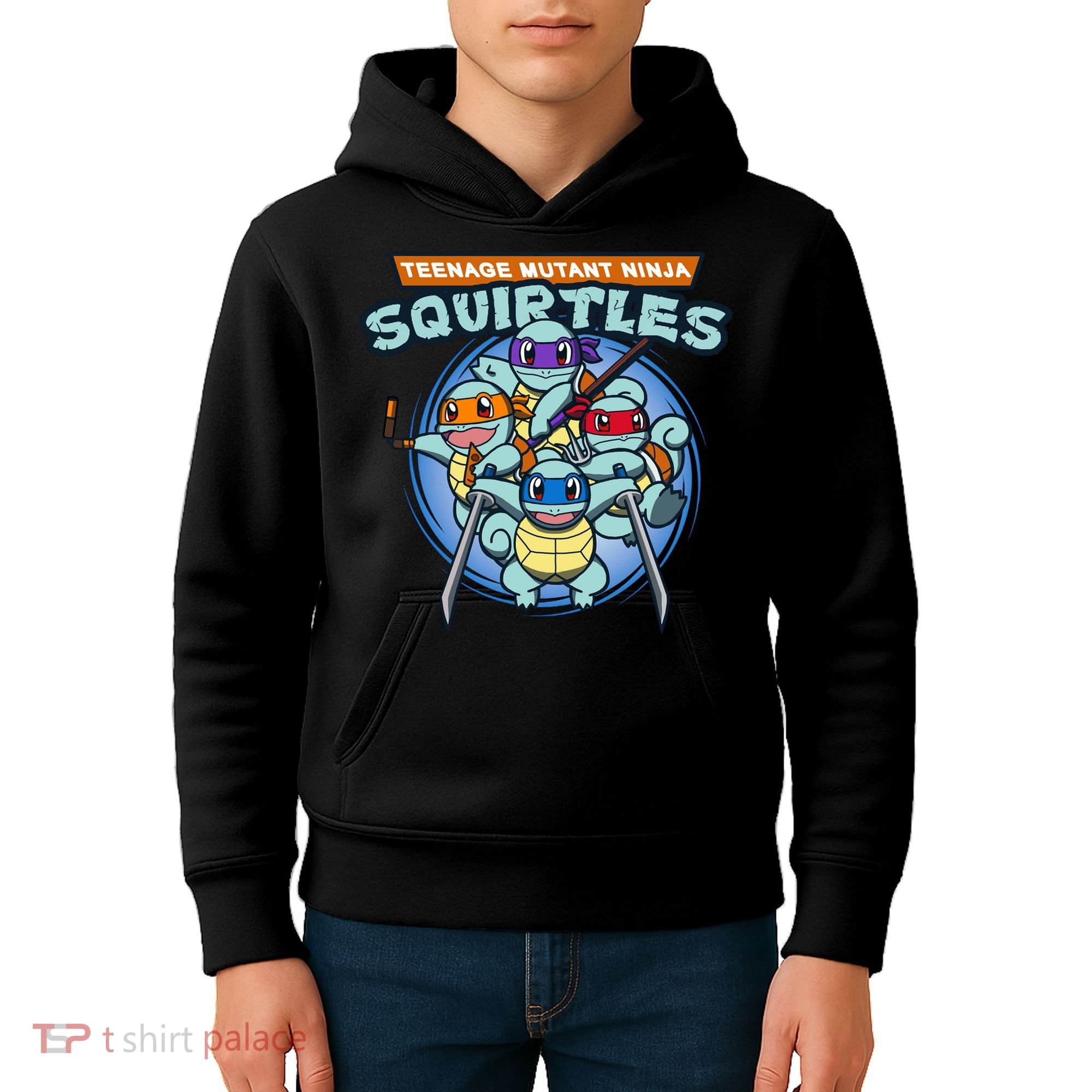 Teenage Mutant Squirtles Kids Hoodie