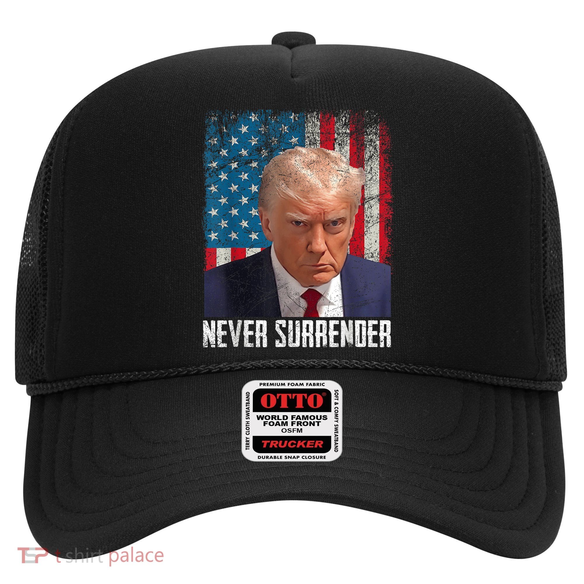 Trump Mug Shot Donald Trump Mug Shot Never Surrender Hat