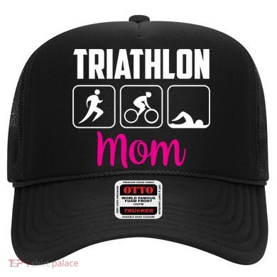 Triathlon Mom Sports Triathlons Triathlete Mother Mommy Mama Gift Hat