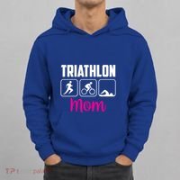 Triathlon Mom Sports Triathlons Triathlete Mother Mommy Mama Gift Hoodie thumb 0