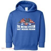 The Metric System CanT Measure Freedom Toddler Hoodie thumb 0