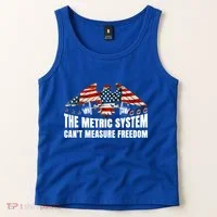 The Metric System CanT Measure Freedom Tank Top thumb 2