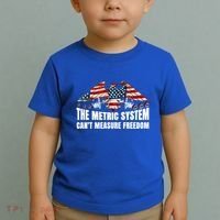 The Metric System CanT Measure Freedom Toddler T-Shirt thumb 2