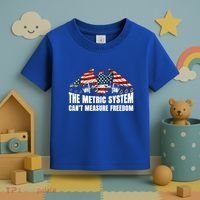 The Metric System CanT Measure Freedom Toddler T-Shirt thumb 3