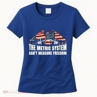 The Metric System CanT Measure Freedom Women's T-Shirt thumb 0