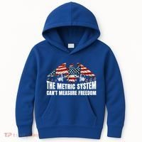 The Metric System CanT Measure Freedom Kids Hoodie thumb 0
