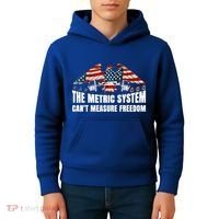 The Metric System CanT Measure Freedom Kids Hoodie thumb 4
