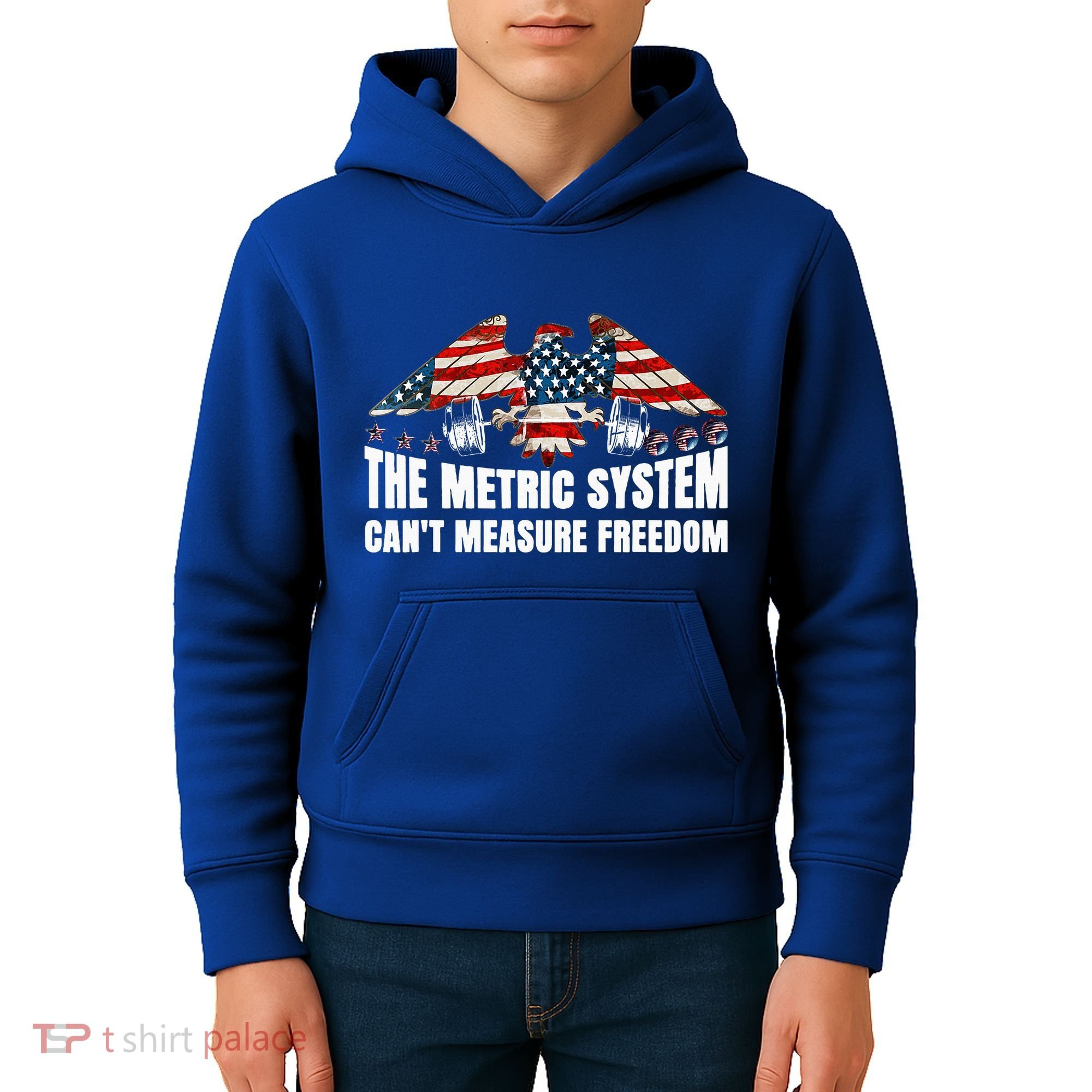 The Metric System CanT Measure Freedom Kids Hoodie