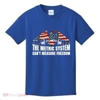 The Metric System CanT Measure Freedom Kids T-Shirt thumb 0