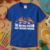 The Metric System CanT Measure Freedom Kids T-Shirt thumb 3