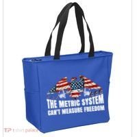 The Metric System CanT Measure Freedom Tote Bag thumb 2