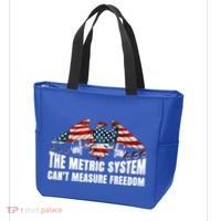 The Metric System CanT Measure Freedom Tote Bag thumb 3