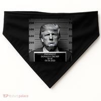 Trump Mug Shot Trump MugShot USA-Made Doggie Bandana thumb 0