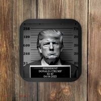 Trump Mug Shot Trump MugShot Coaster thumb 0