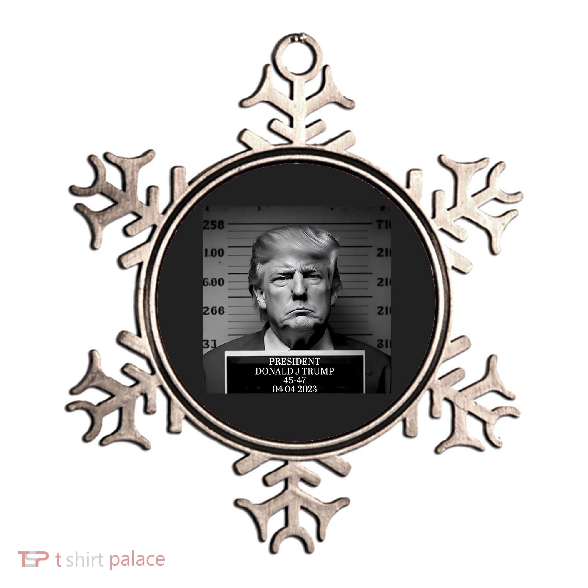 Trump Mug Shot Trump MugShot Ornament
