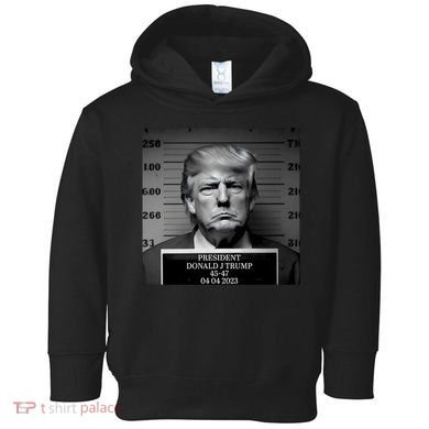 Trump Mug Shot Trump MugShot Toddler Hoodie