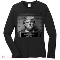 Trump Mug Shot Trump MugShot Women's Long Sleeve Shirt thumb 0