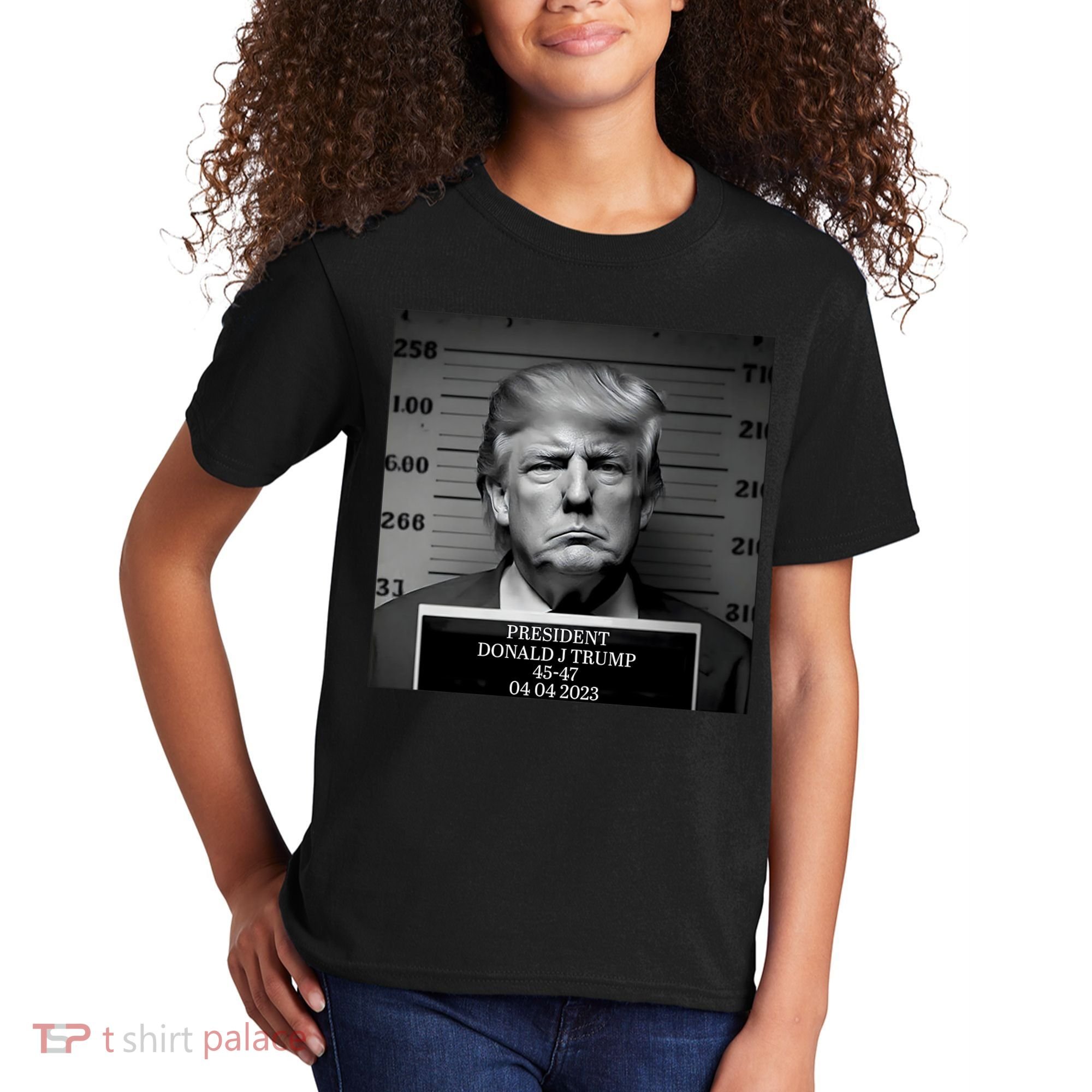 Trump Mug Shot Trump MugShot Kids T-Shirt