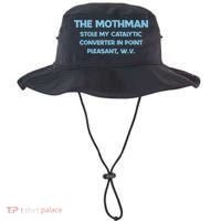 The Mothman Stole My Catalytic Converter In Point Bucket Hat thumb 0