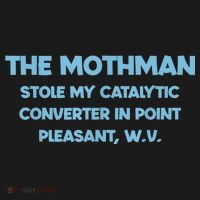 The Mothman Stole My Catalytic Converter In Point Toddler Hoodie thumb 2