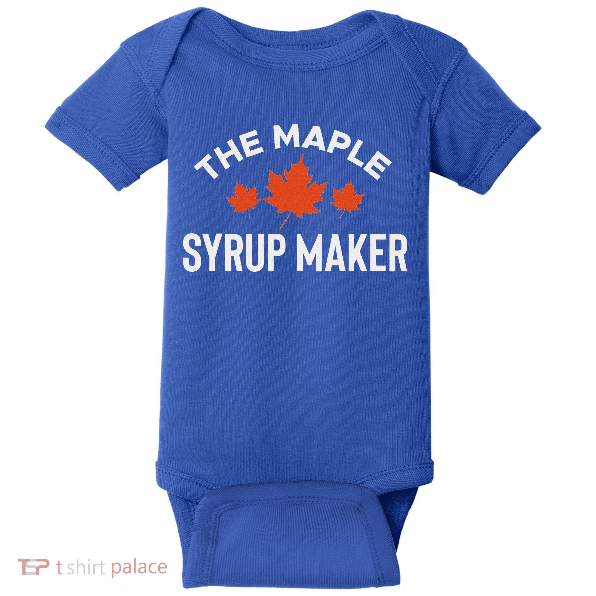 The Maple Syrup Maker Baby Bodysuit