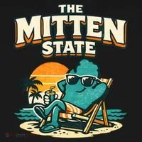 The Mitten State Funny Chillin Backpack thumb 2