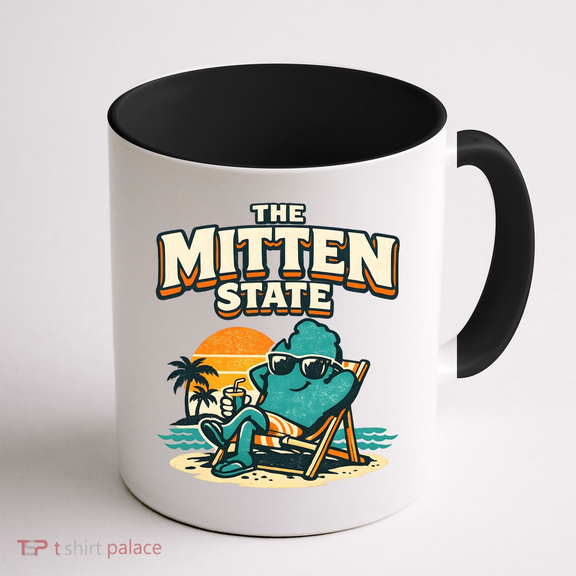 The Mitten State Funny Chillin Coffee Mug