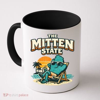 The Mitten State Funny Chillin Coffee Mug
