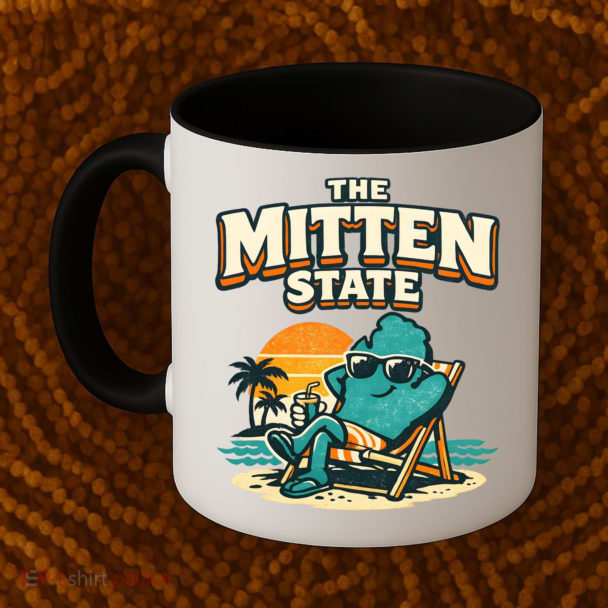 The Mitten State Funny Chillin Coffee Mug