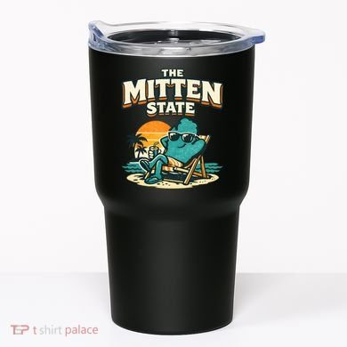 The Mitten State Funny Chillin Tumbler